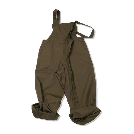 Long strap overalls | Beige | Khaki