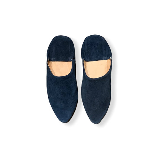 Suede Babouche