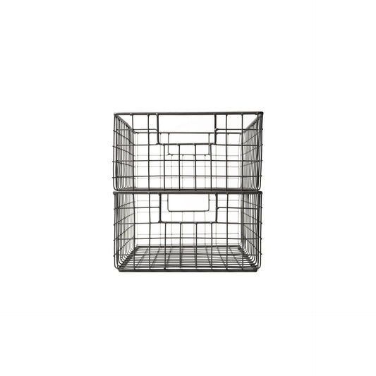 Wire Basket Shoes Box | Medium