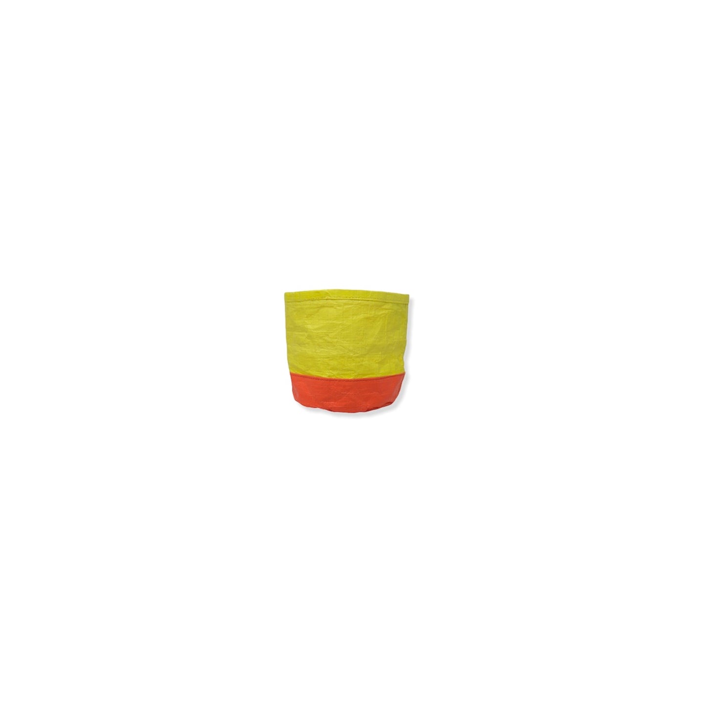 Tarp Pot Cover Small | Yellow × Orange