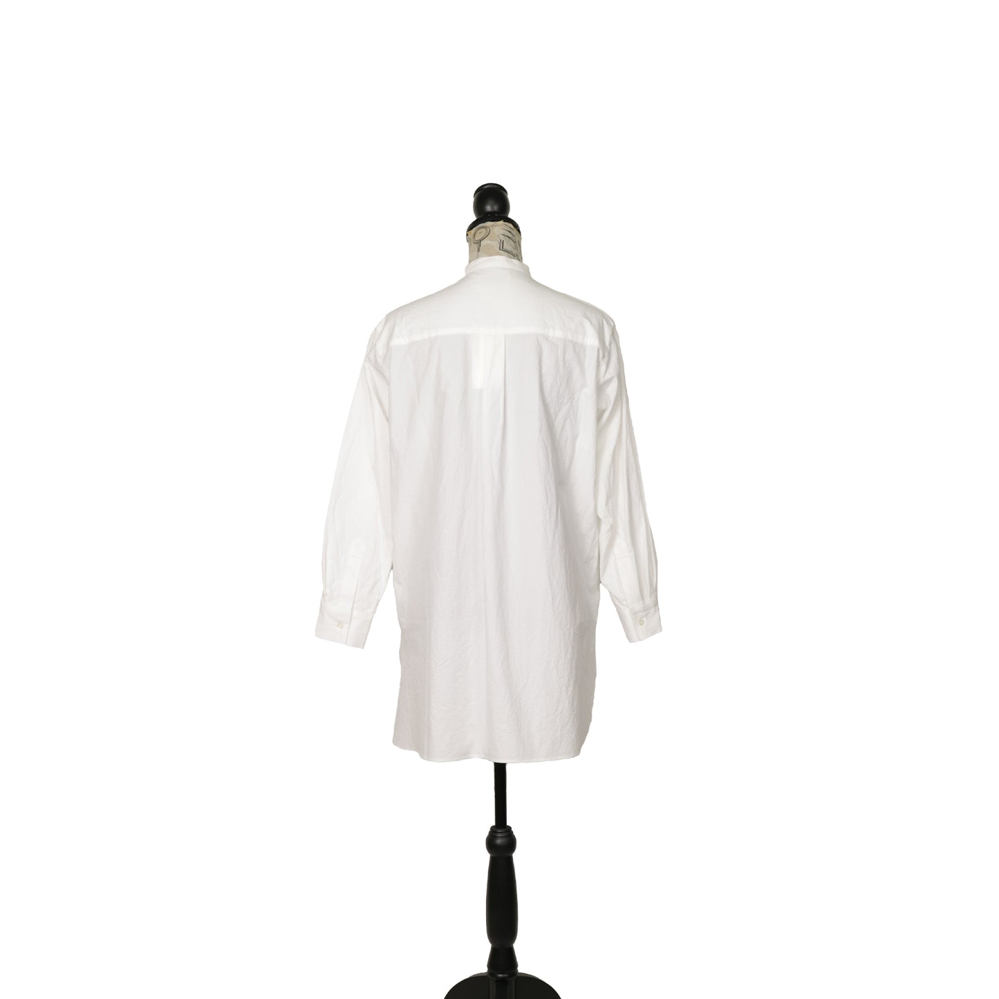 Cotton Yoke Shirt | White